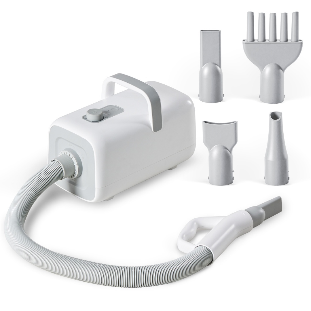 1550W High Velocity Pet Blow Dryer With Heater For Grooming - Image 2