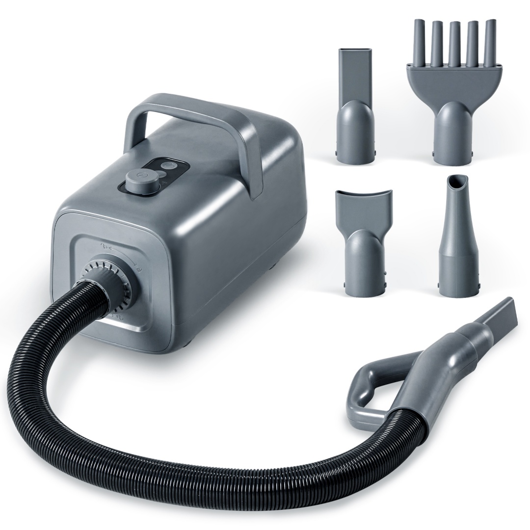 1550W High Velocity Pet Blow Dryer With Heater For Grooming